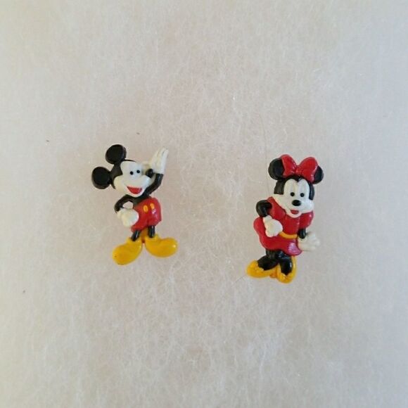 Ballou Registered Jewelry - Ballou Bintage Minnie Mouse Mickey Mouse Pins Walt Disney Jewelry Lapel Pins